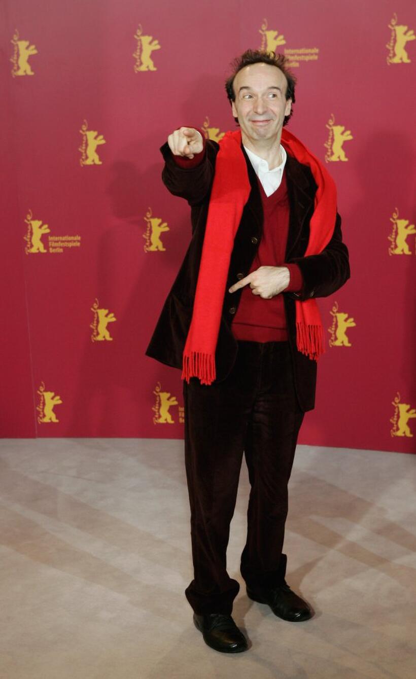Roberto Benigni at the 56th Berlin International Film Festival (Berlinale).