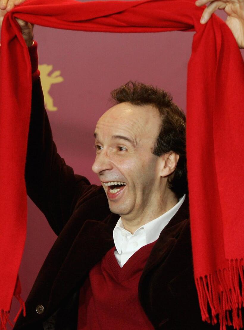 Roberto Benigni at the 56th Berlin International Film Festival (Berlinale).