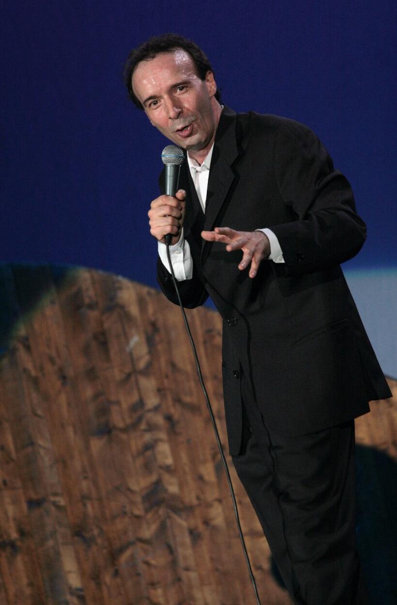 Roberto Benigni performs part of his "Tutto Dante".