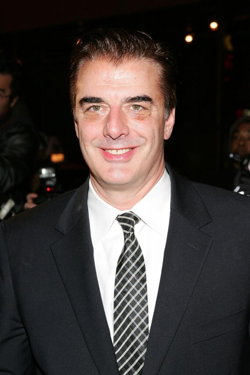 Chris Noth at the New York opening night of "Talk Radio."