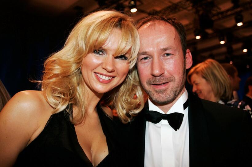 Veronica Ferres and Ulrich Noethen at the Annual Bambi Awards 2007.