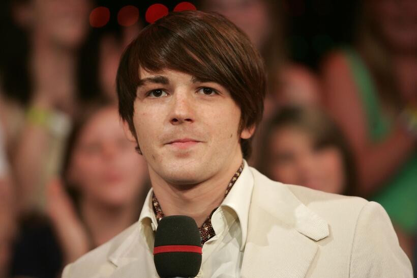 Drake Bell at the MTV Times Square Studios.