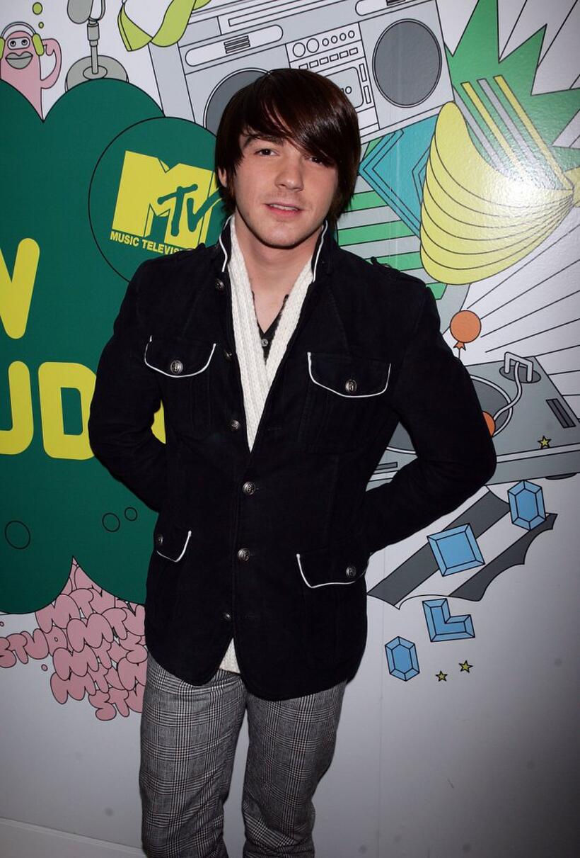 Drake Bell at the MTV Times Square Studios.