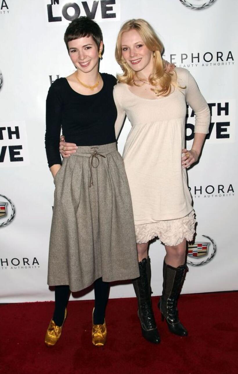 Mara Palumbo and Emma Bell at the 2008 Sundance Film Festival.