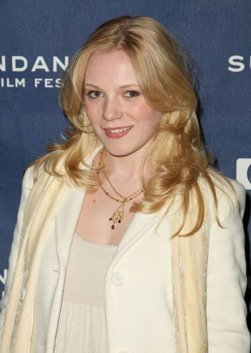 Emma Bell at the premiere of "Death in Love" during the 2008 Sundance Film Festival.