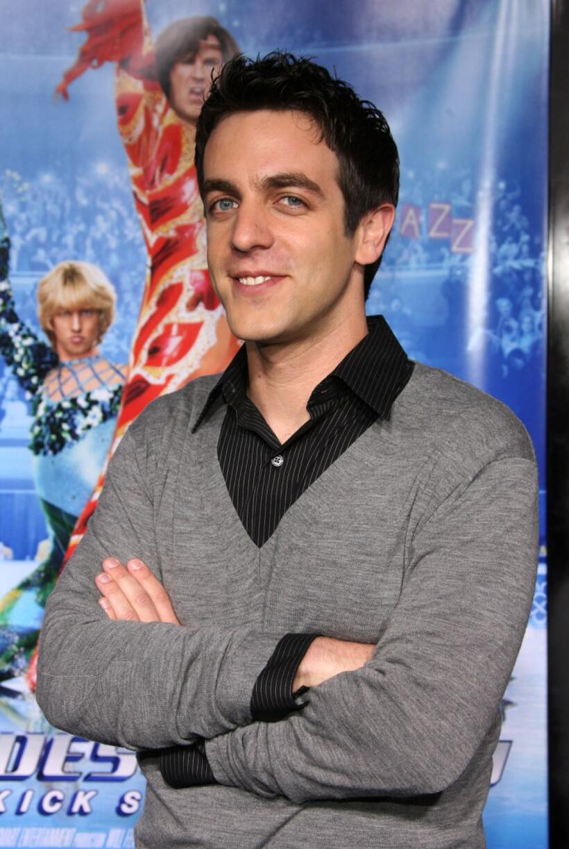 B.J. Novak at the premiere of "Blades Of Glory."