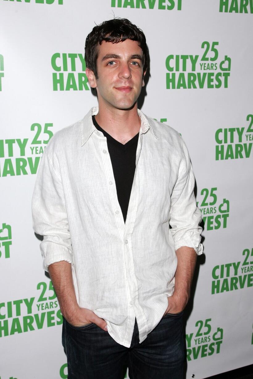 B.J. Novak at the City Harvests Summer In The City benefit tasting dinner.