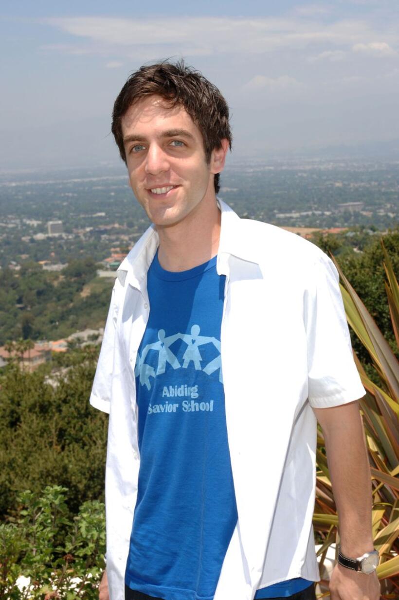 B.J. Novak at the Fulfillment Funds Summer Splash fundraiser.