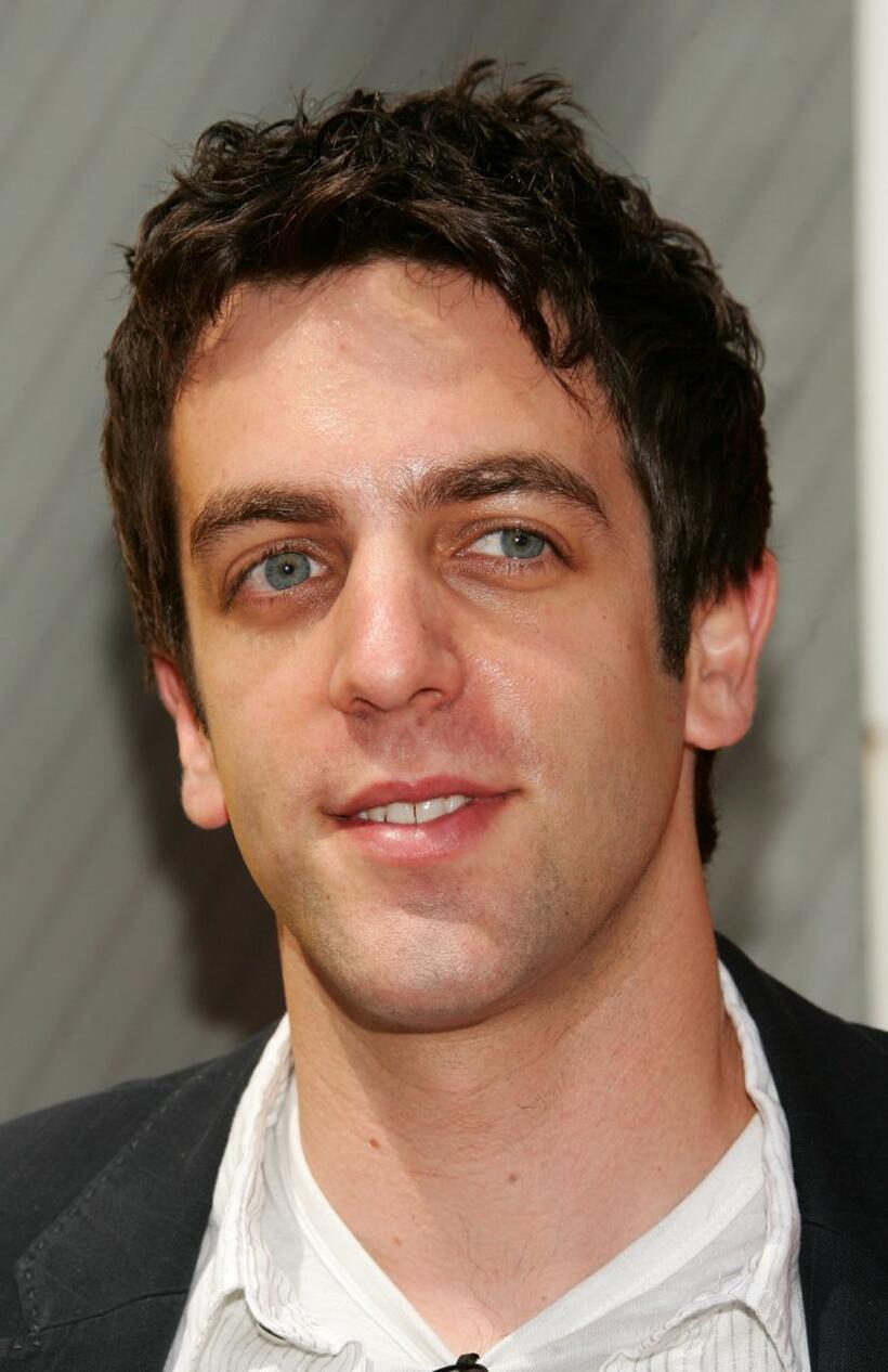 B.J. Novak at the NBC Upfronts.