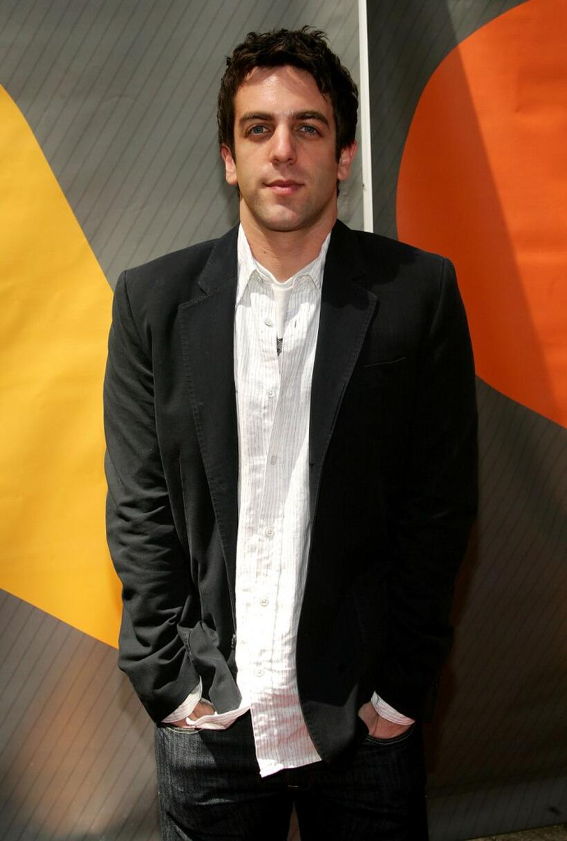 B.J. Novak at the NBC Upfronts.