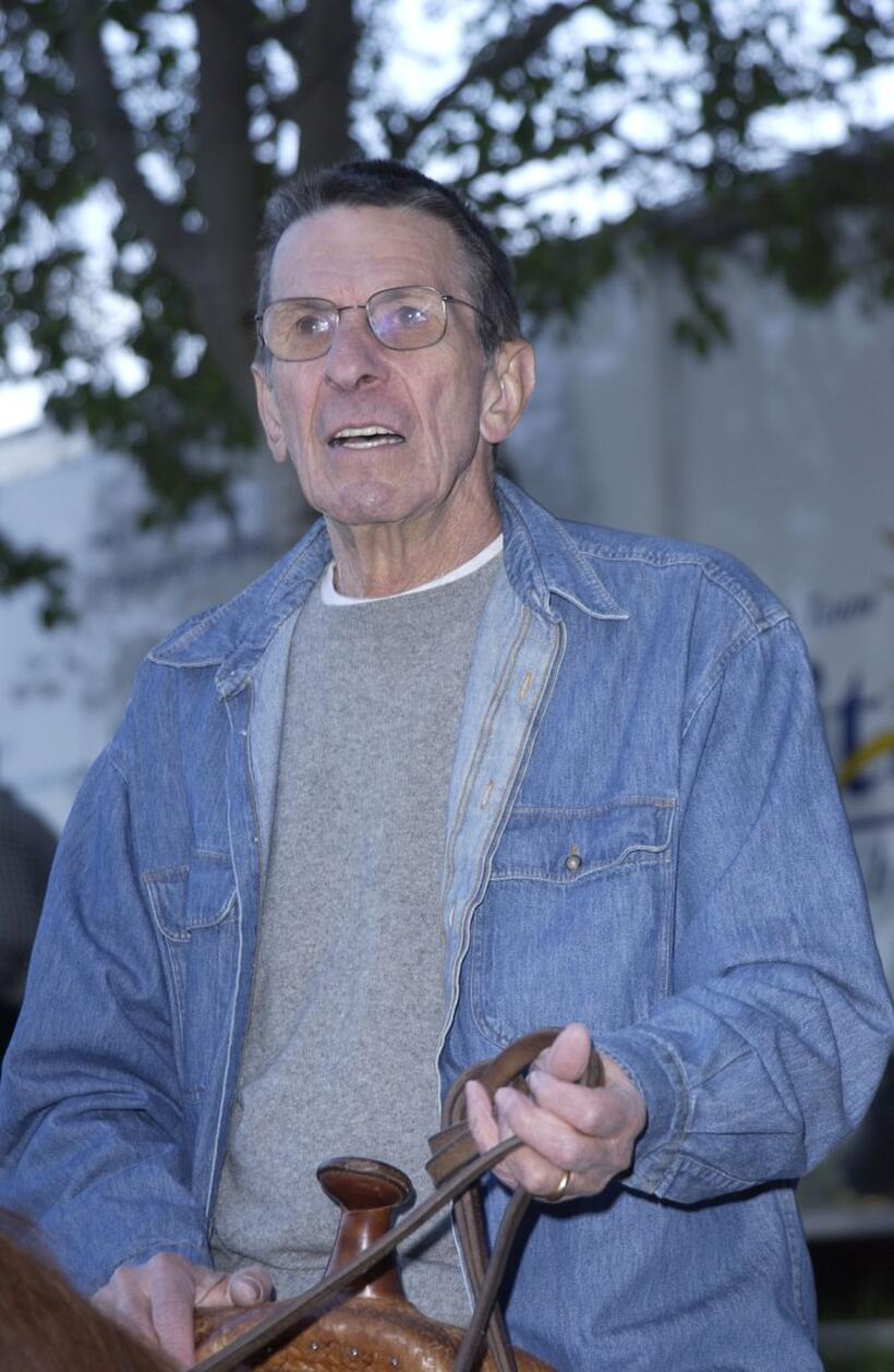 Leonard Nimoy at the 13th Annual Hollywood Charity Horse Show.