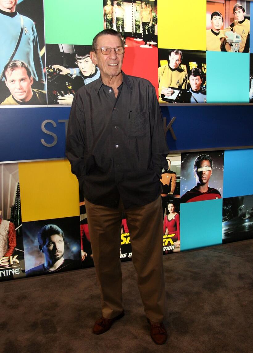 Leonard Nimoy at the Licensing International Expo.