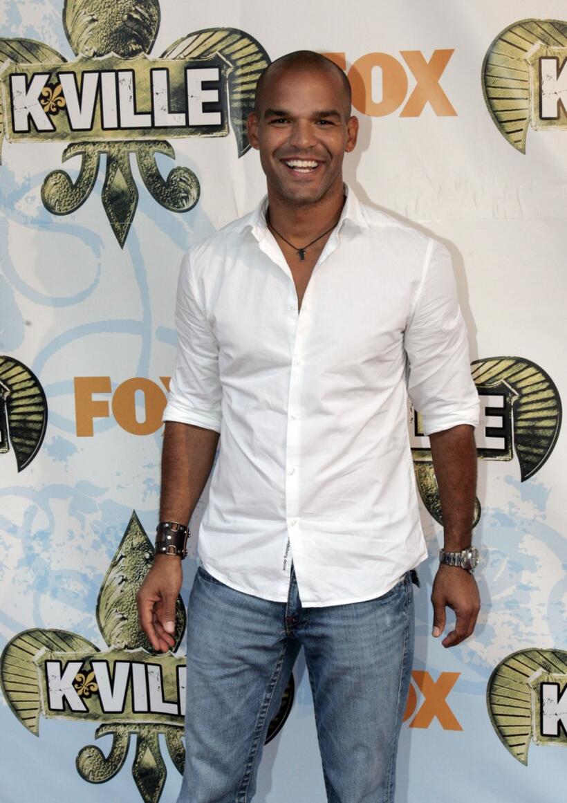 Amaury Nolasco at the premiere of "K-Ville."