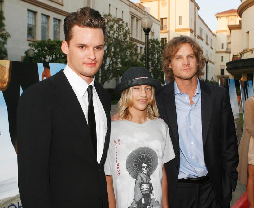 Austin Nichols, Greyson Fletcher and Brian Van Holt at the premiere of "John from Cincinnati."