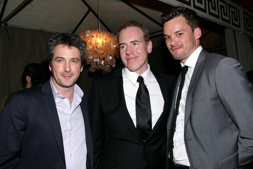 Marco Weber, Bret Easton Ellis and Austin Nichols at the after party of the premiere of "The Informers."