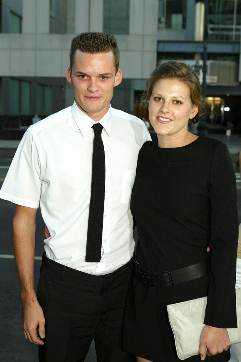 Austin Nichols and his Guest at the world premiere of "Wimbledon."