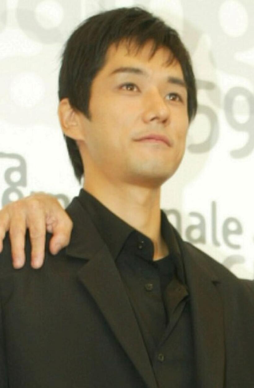 Hidetoshi Nishijima at the 59th Venice Film Festival.