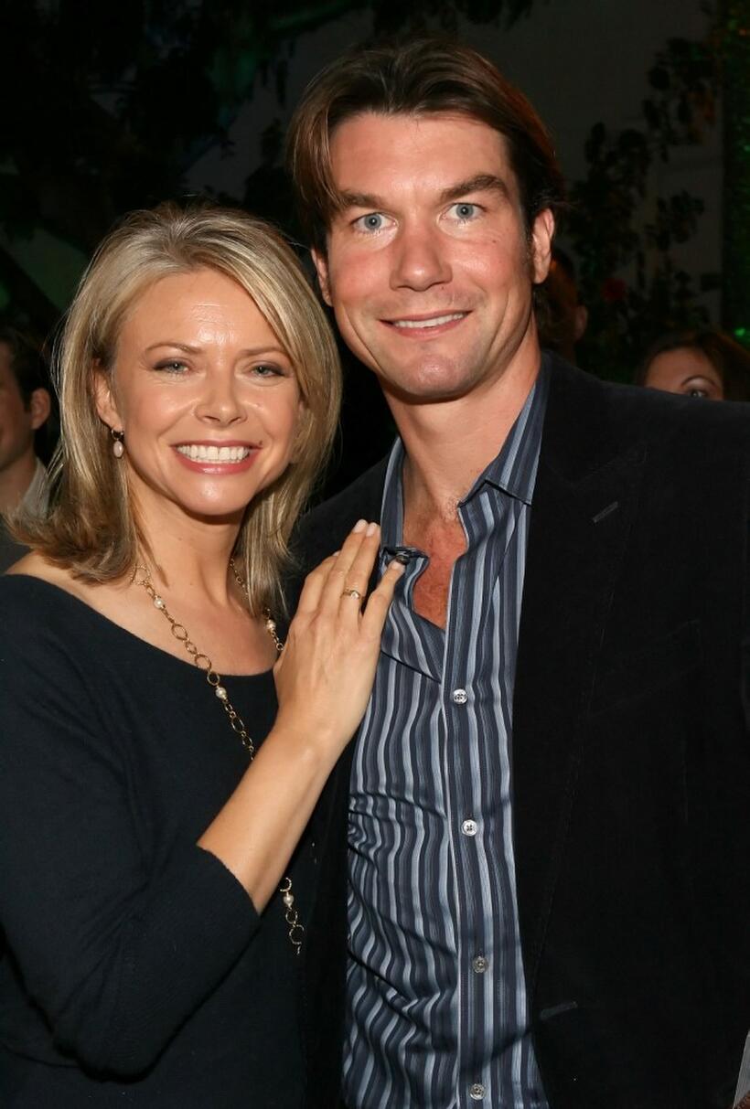 Jerry O'Connell and Faith Ford at the Crest + Scope People's Choice nomination announcement.