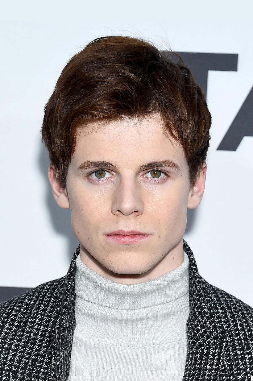 Ruairi O'Connor at the 2019 Winter TCA Tour - STARZ Red Carpet Event in Los Angeles.