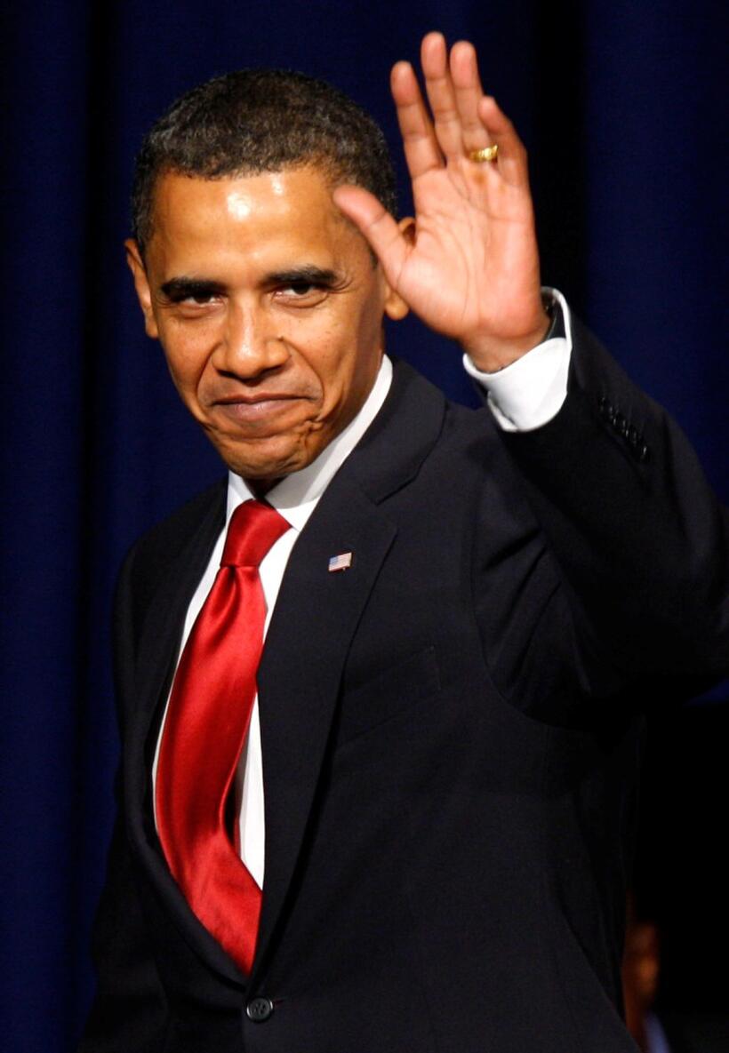 Barack Obama at the opening session of first U.S.-China Strategic and Economic Dialogue.