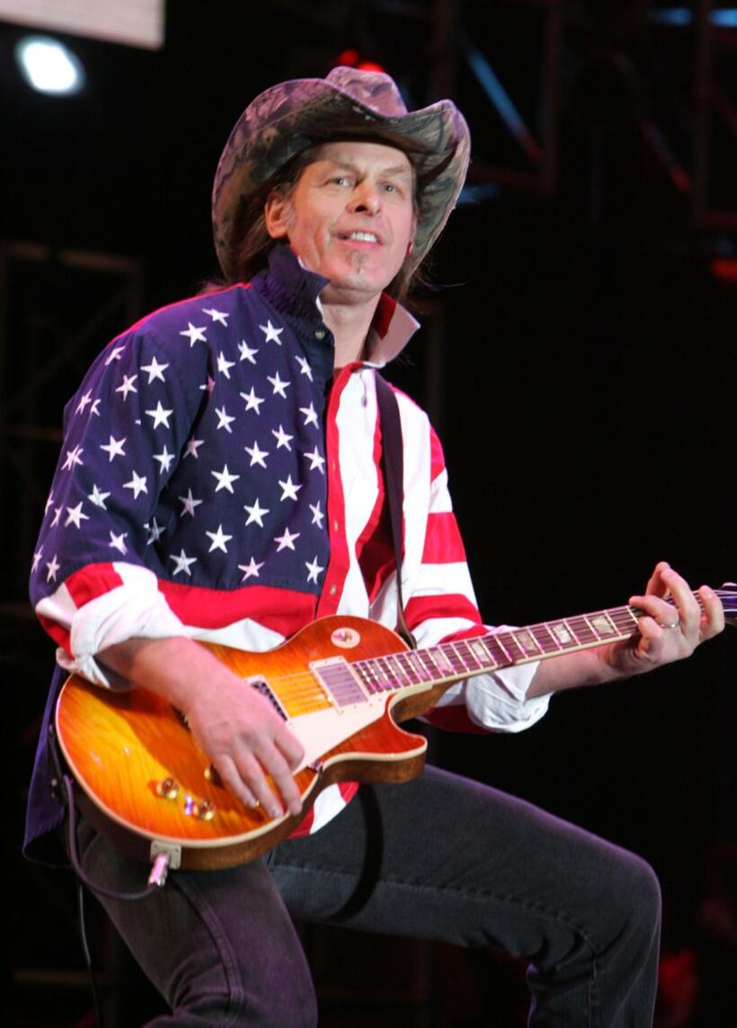 Ted Nugent at the Rockin The Corps, An American Thank You Celebration Concert.