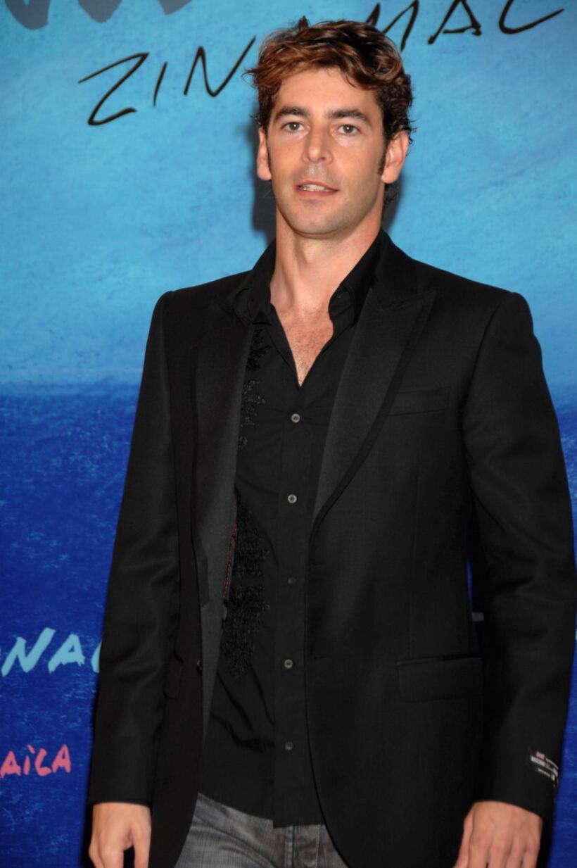 Eduardo Noriega at the premiere of "Mataharis" during the 55th San Sebastian Film Festival.