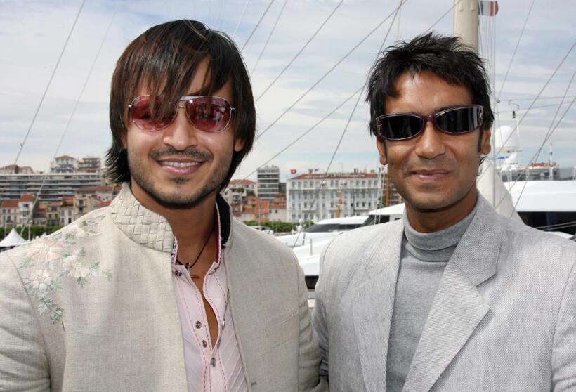 Vivek Oberoi and Ajay Devgan at the 59th edition of the Cannes Film Festival.