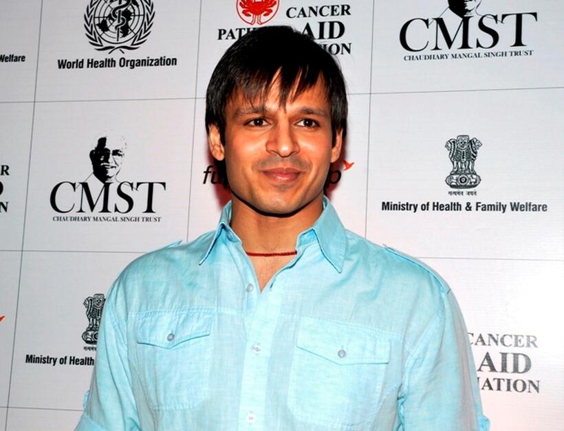 Vivek Oberoi at the press conference for World No Tobacco Day.
