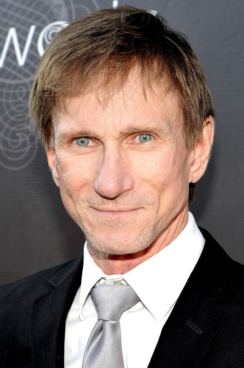 Bill Oberst Jr. at Sue Wong's Fall 2014 runway show in Los Angeles.