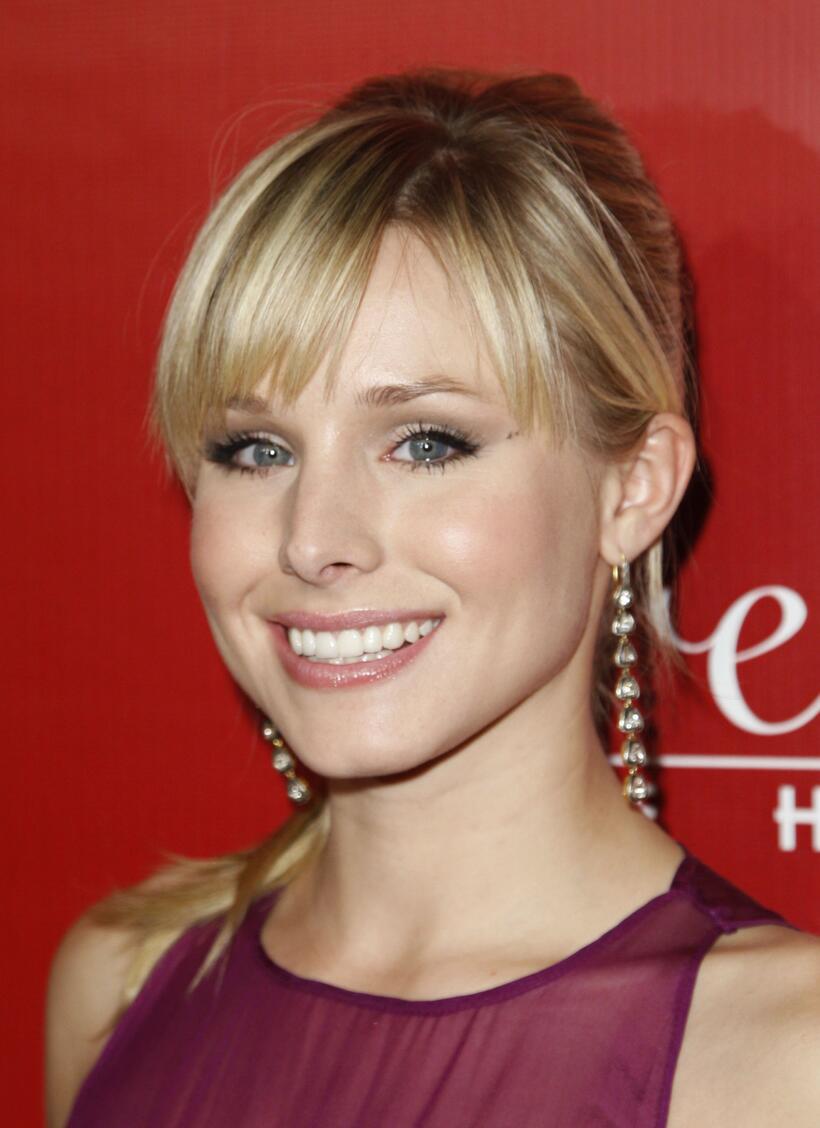 Kristen Bell at the Frederick's Of Hollywood Spring 2008 Collection debut in Los Angeles.