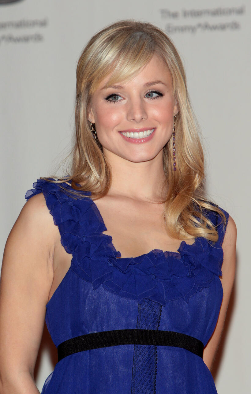 Kristen Bell at the 35th International Emmy Awards Gala in New York City.