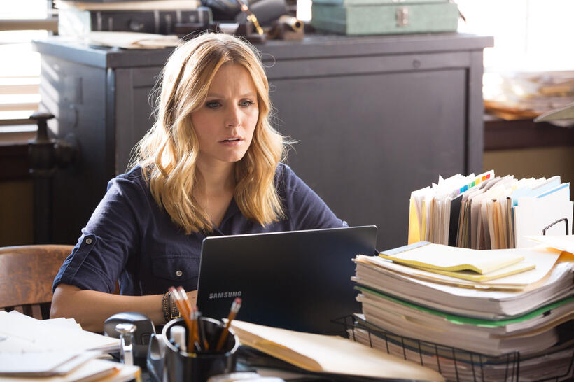 Kristen Bell as Veronica Mars in "Veronica Mars."