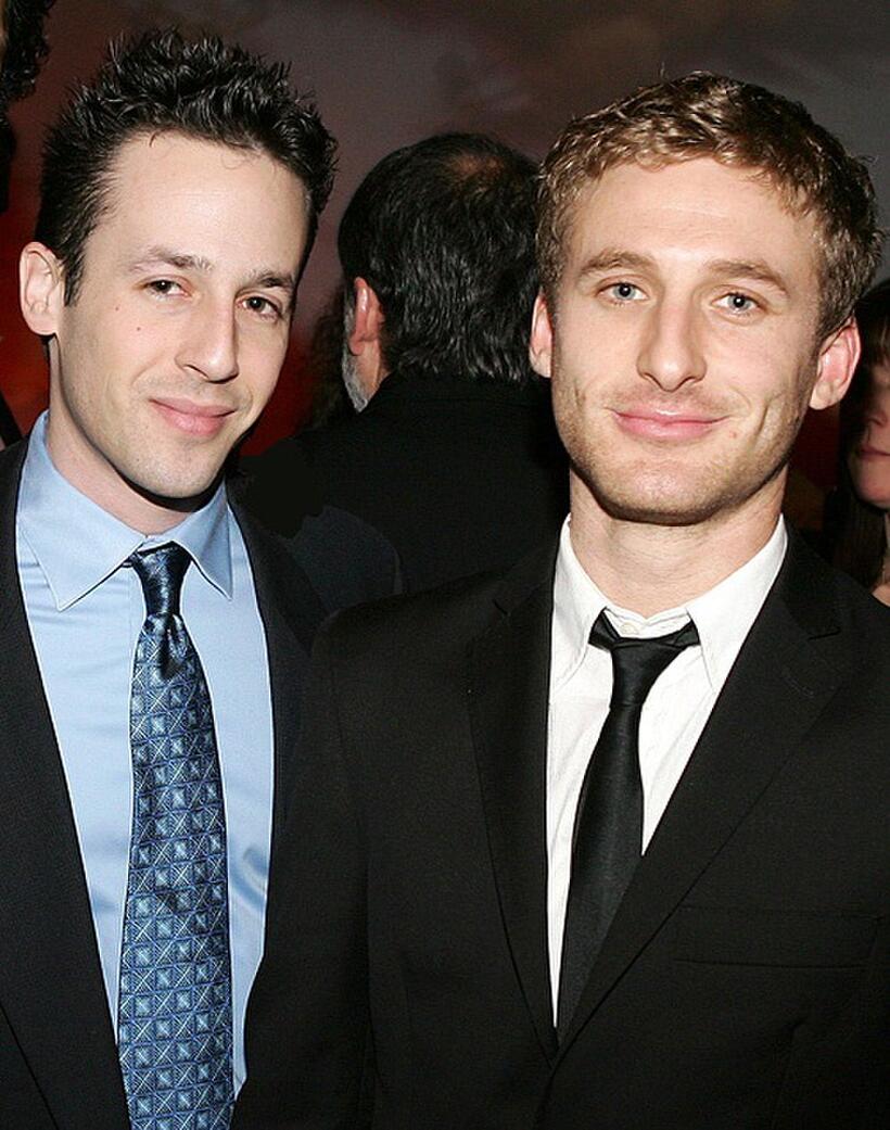 Designer Michael Kovac and Dean O'Gorman at the cocktail reception during the 5th Annual Celebration of New Zealand Filmmaking and Creative Talent in California.