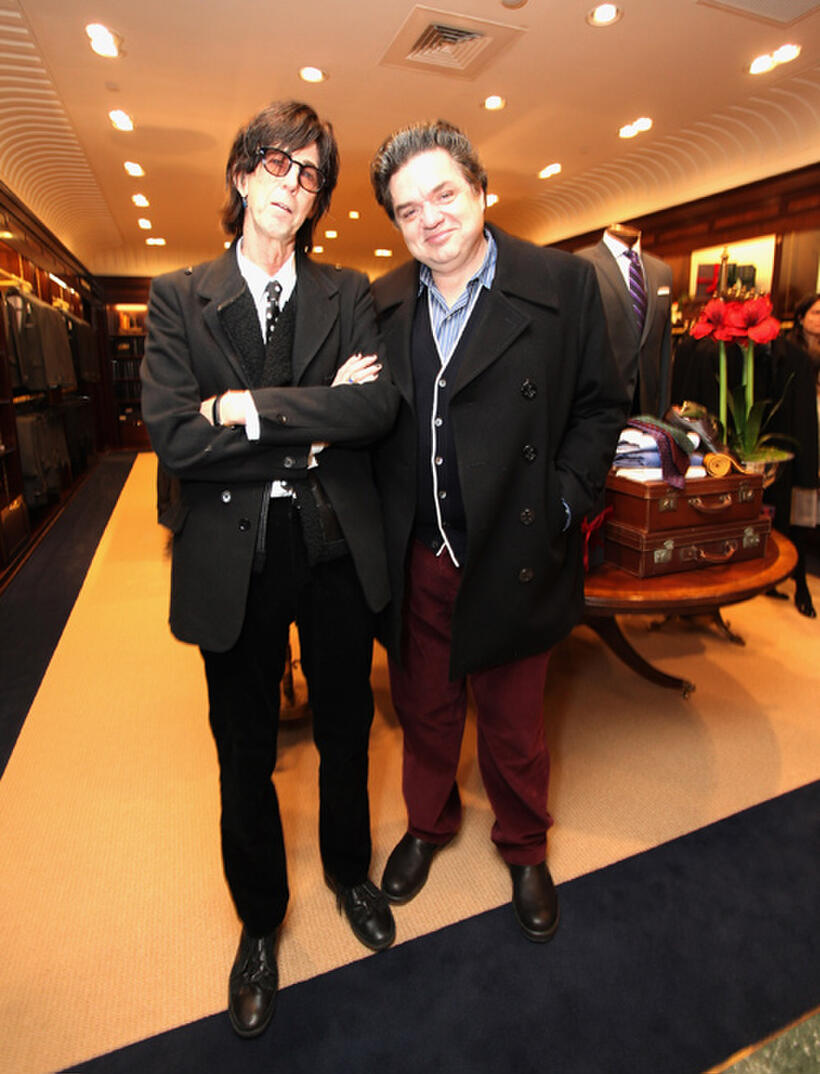 Ric Ocasek and Oliver Platt at the Brooks Brothers Hosts Seventh Annual Holiday Celebration To Benefit St Jude Children's Research Hospital.