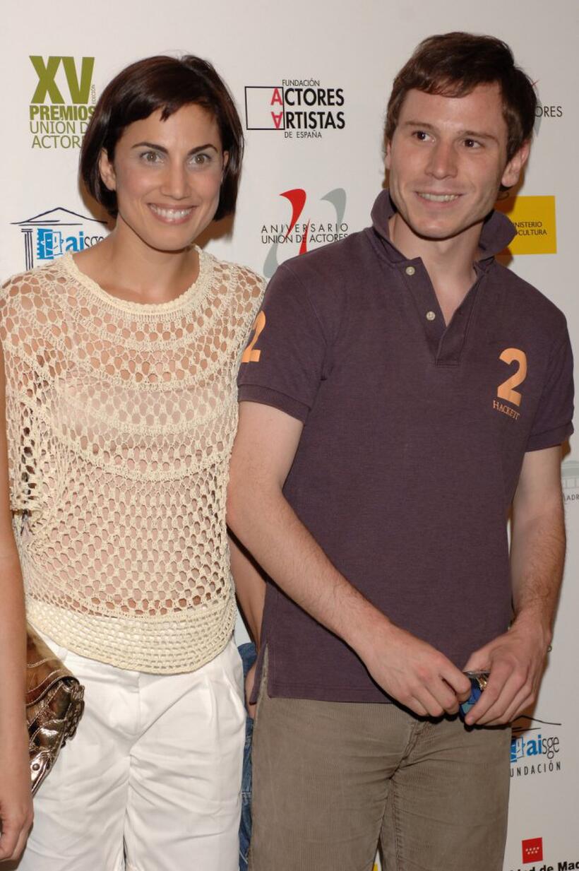 Toni Acosta and Ruben Ochandiano at the 15th Actors Union Awards Ceremony.