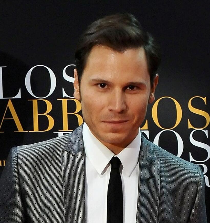 Ruben Ochandiano at the premiere of "Los Abrazos Rotos."
