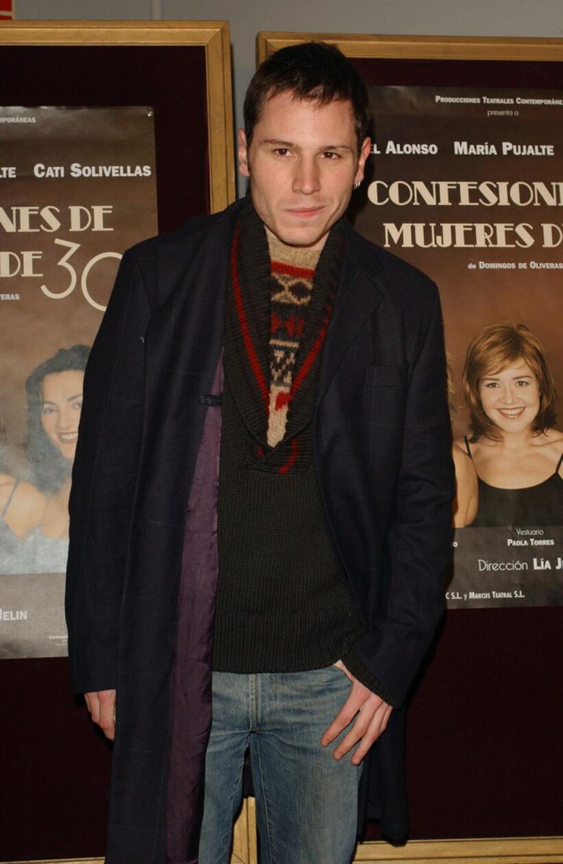 Ruben Ochandiano at the premiere of "Mujeres de 30."