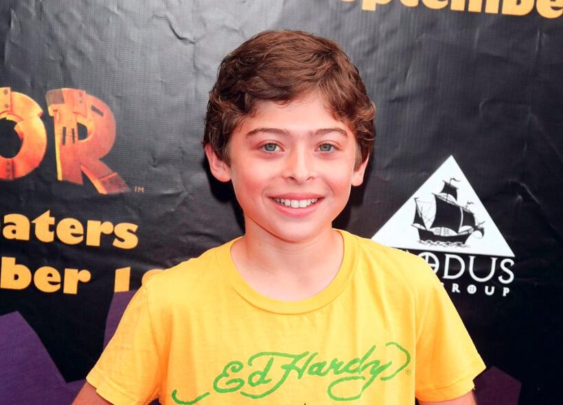 Ryan Ochoa at the premiere of "Igor."
