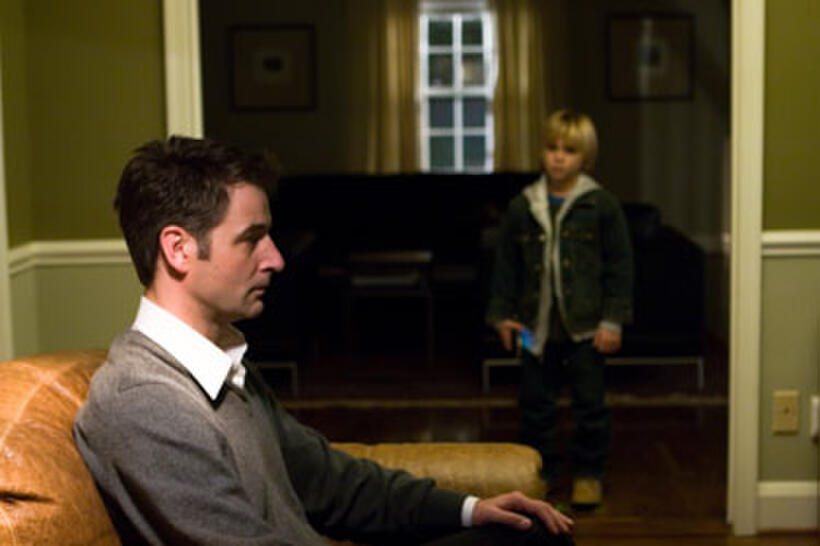 Jeremy Northam and Jackson Bond in "The Invasion."