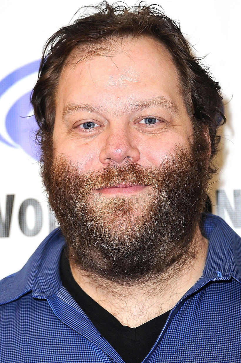 Olafur Darri Olafsson promotes AMC's "NOS4A2" during WonderCon 2019 in Anaheim, California.