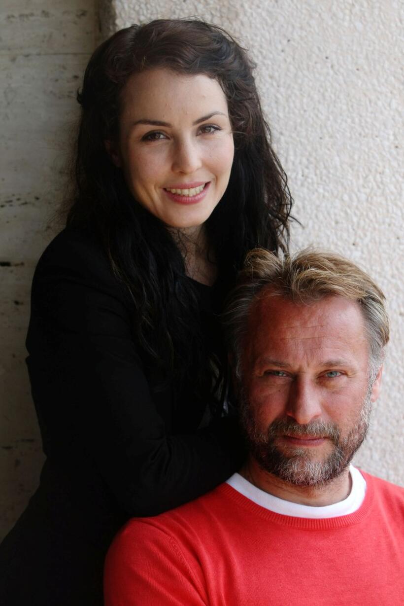 Noomi Rapace and Michael Nyqvist at the photocall of "The Girl With The Dragon Tattoo" during the 62nd International Cannes Film Festival.
