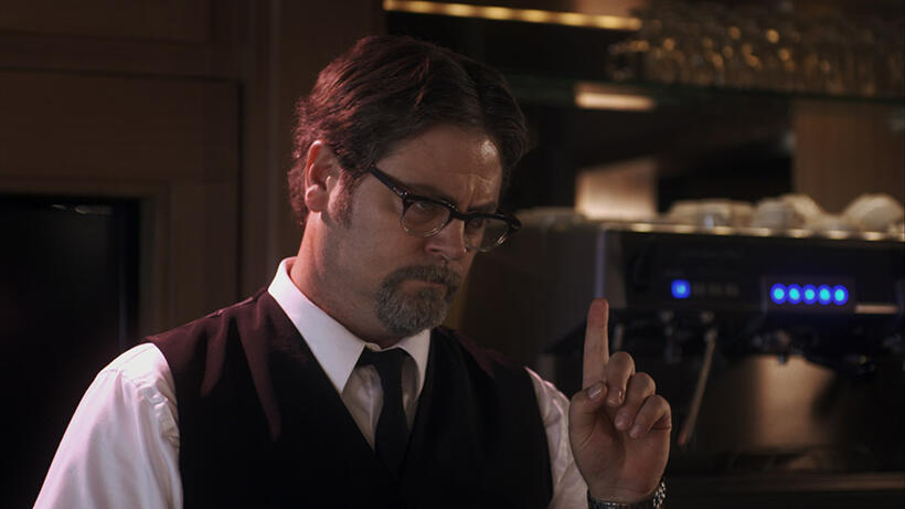Nick Offerman in "Somebody Up There Likes Me."