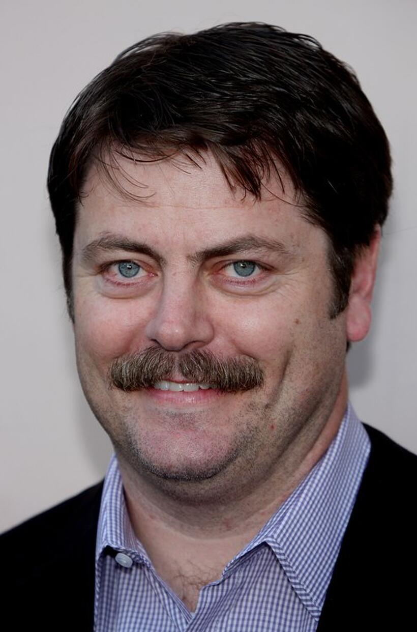 Nick Offerman at the screening of "Parks and Recreation."