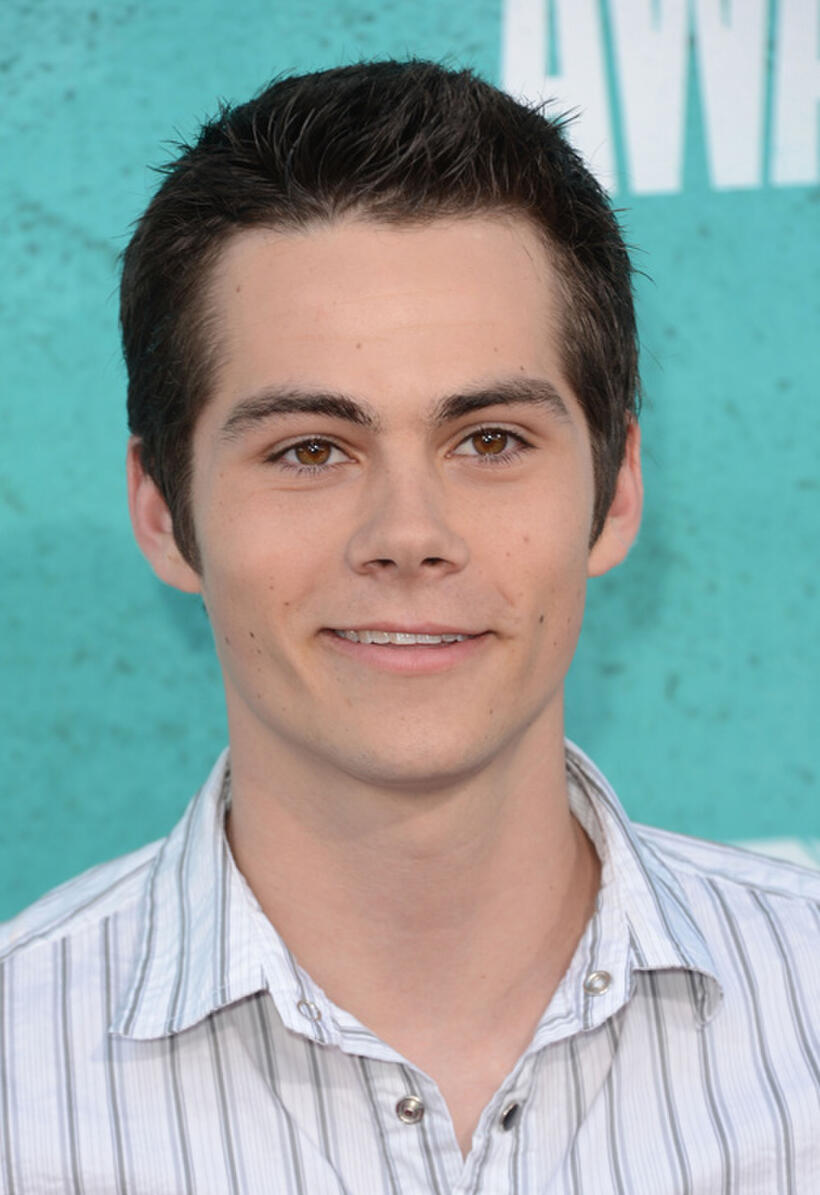 Dylan O'Brien at the 2012 MTV Movie Awards in California.
