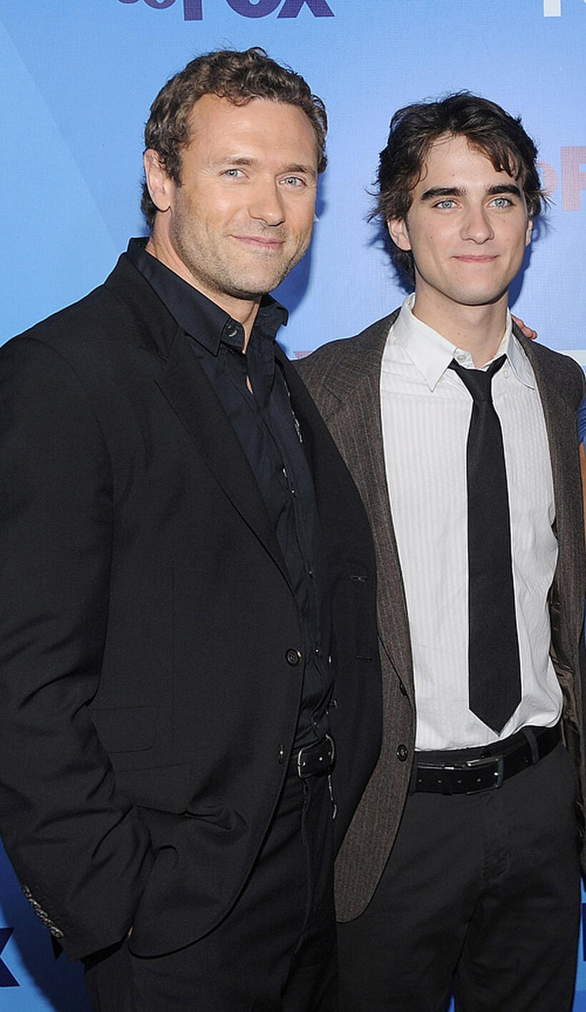 Jason O'Mara and Landon Liboiron at the 2011 Fox Upfront in New York.