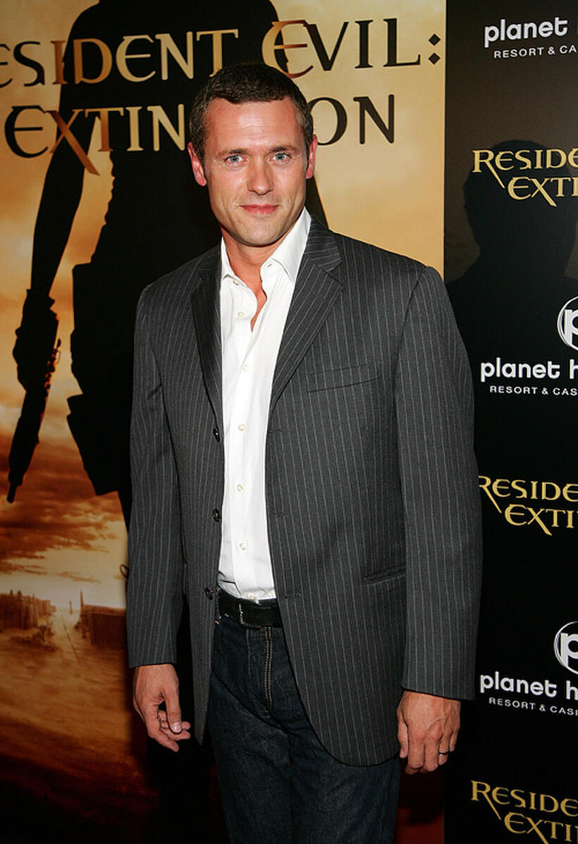 Jason O'Mara at the Las Vegas premiere of "Resident Evil: Extinction."