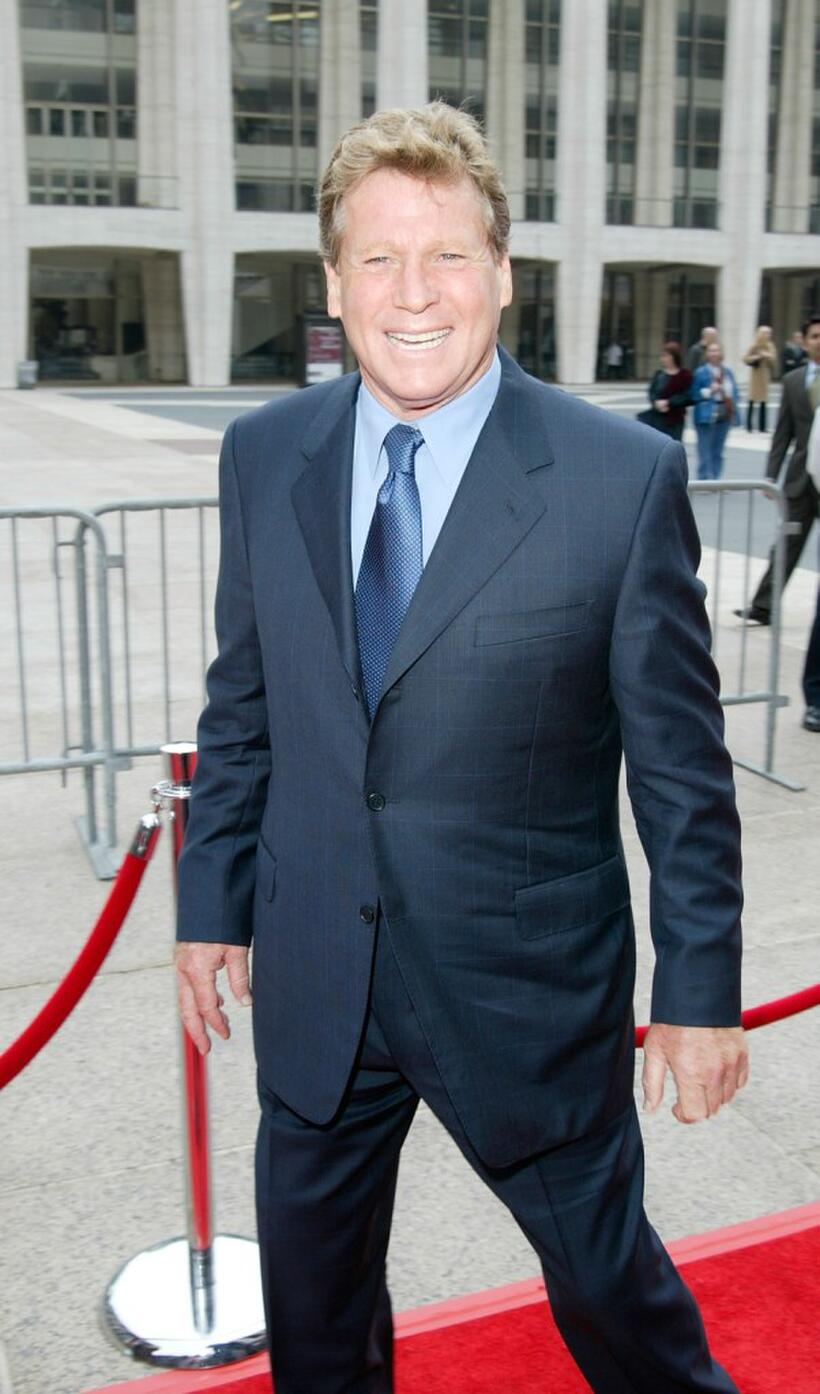 Ryan O'Neal at the show "Miss Match" attends the 'NBC Upfront' preview of the 2003/2004 television lineup.