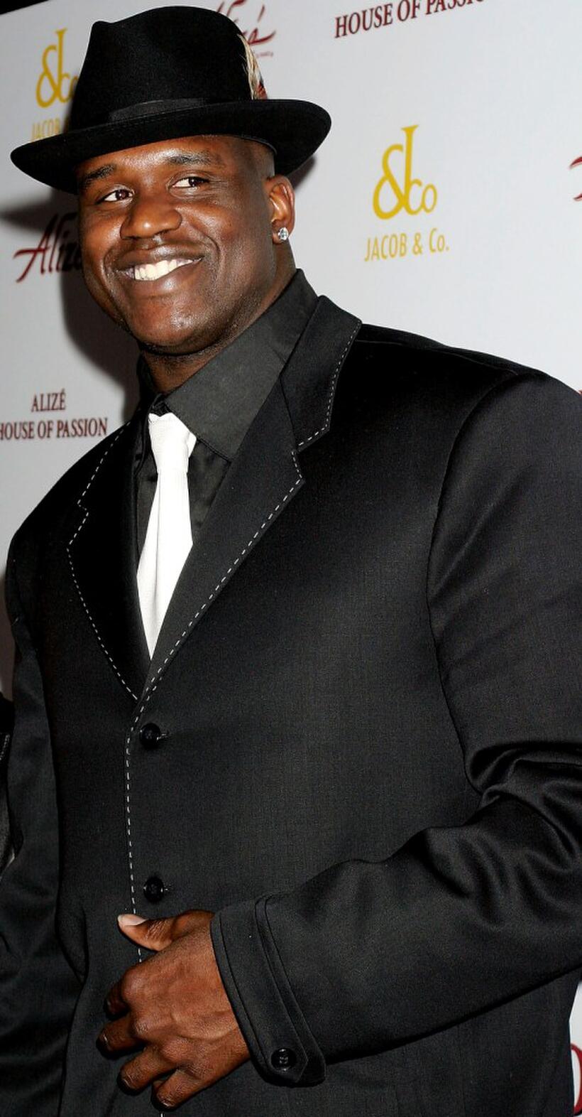 Shaquille O'Neal at the "House of Passion" party.