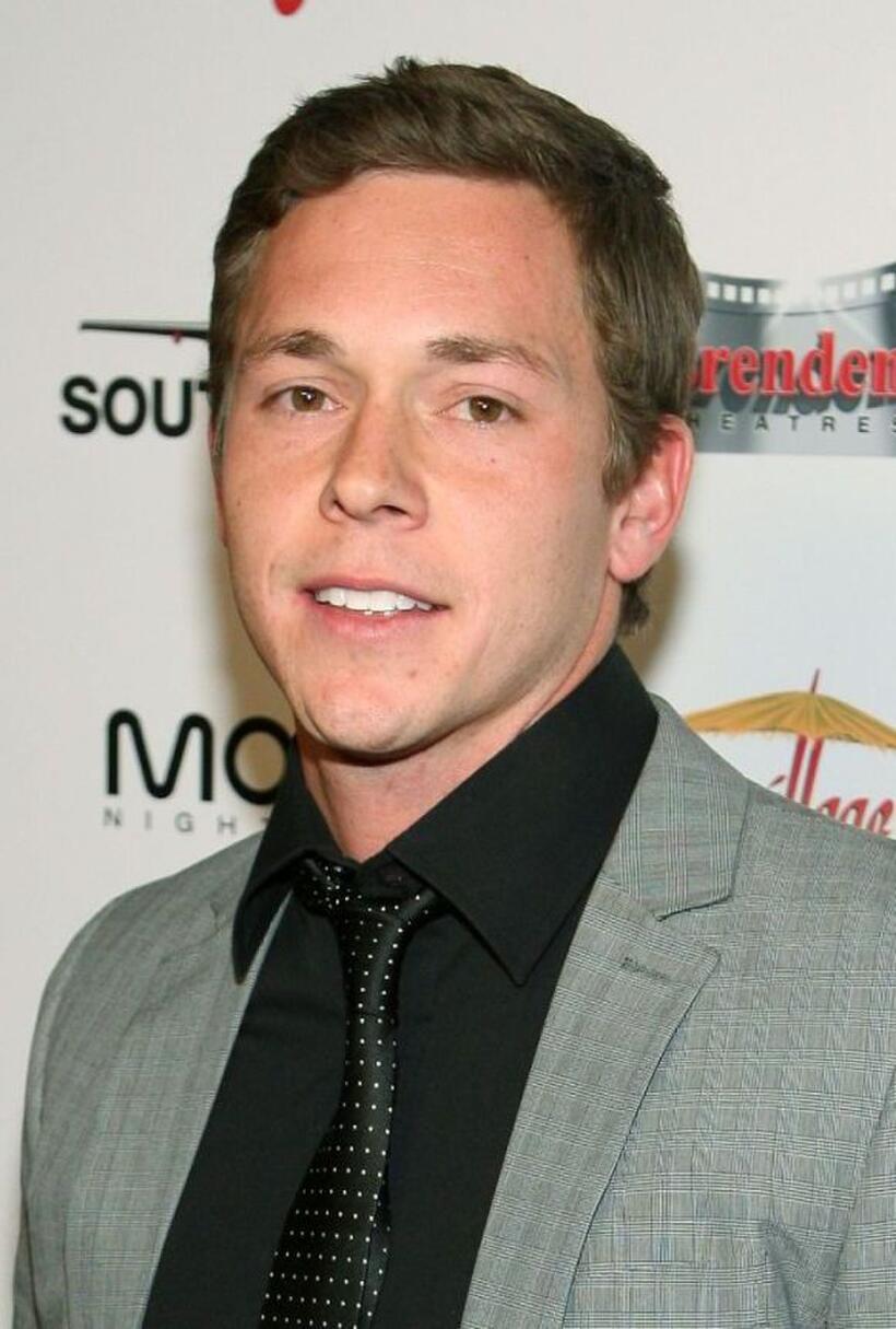 Brandon Olive at the world premiere of "Deal."