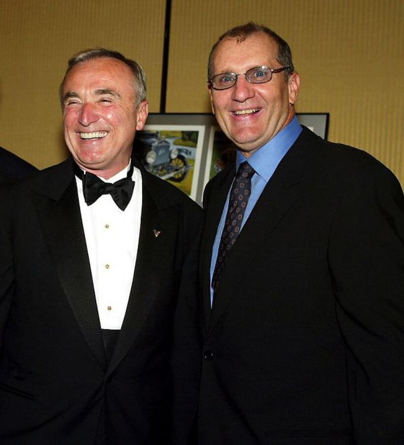 William Bratton and Ed O'Neill at the Los Angeles Police Historical Society's "Jack Webb Awards."